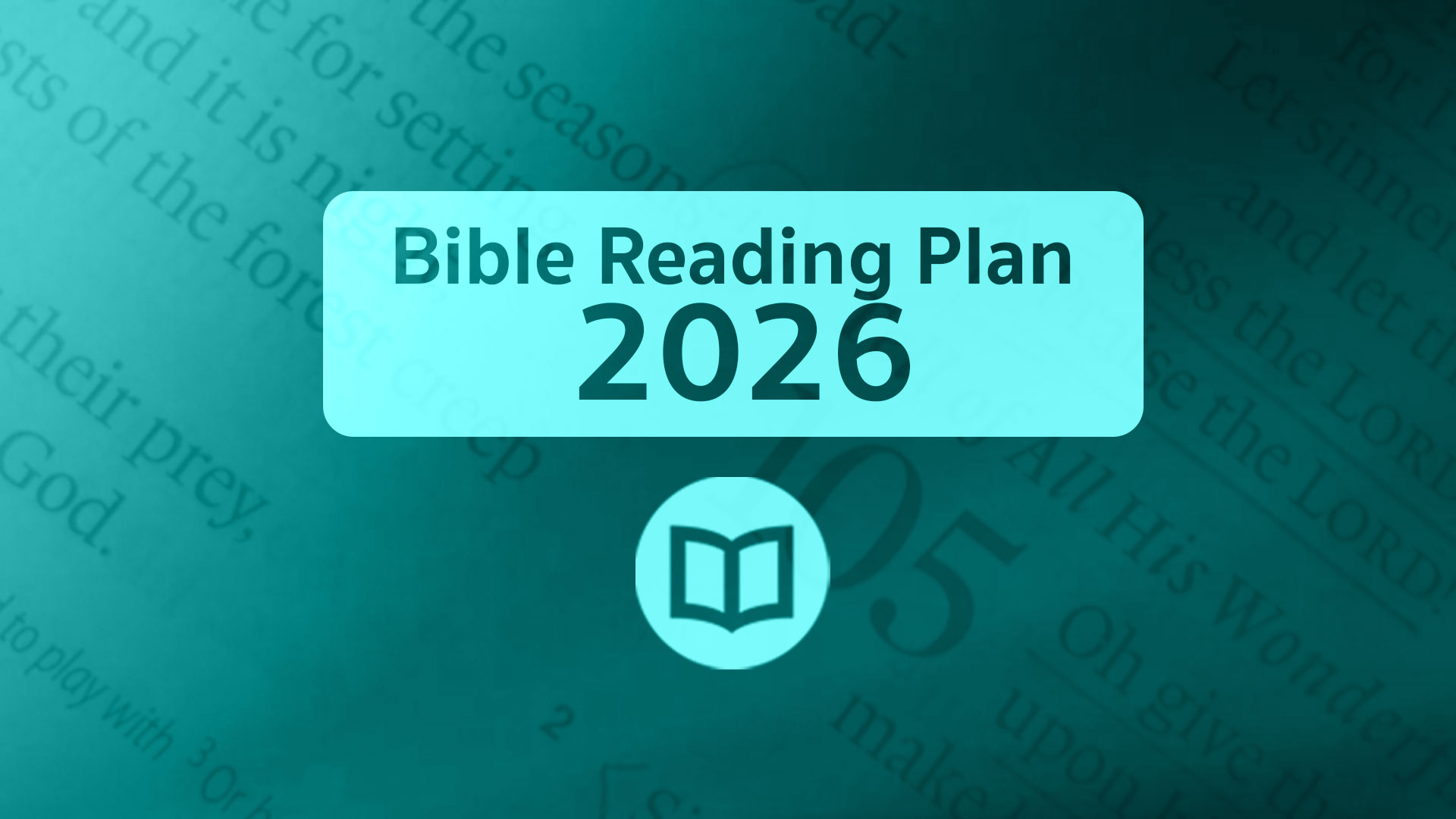 Bible Reading Plan